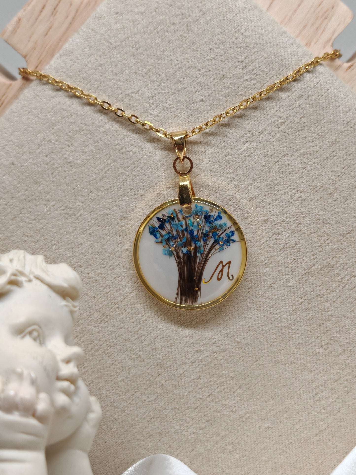 Collier arbre étoilée