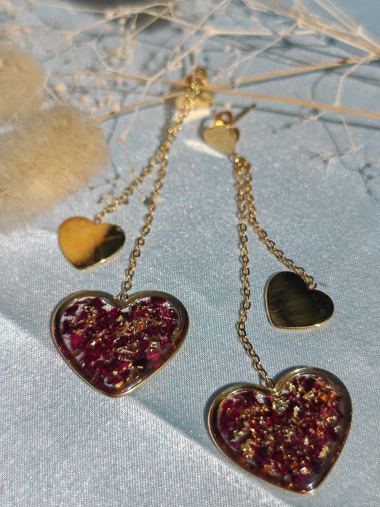 Boucle d'oreille love