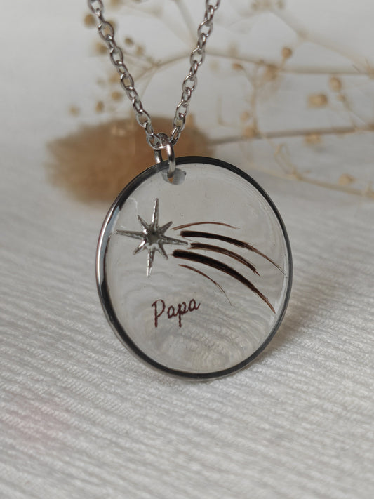 Collier mon étoile filante